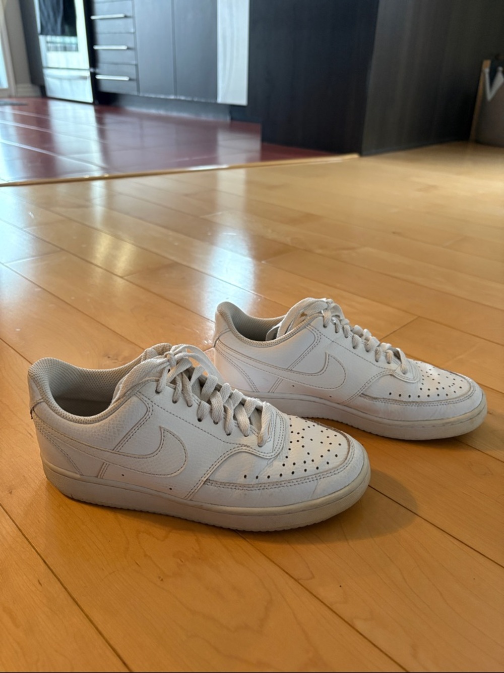 Nike Women’s Ebernon White Low-Top Sneakers